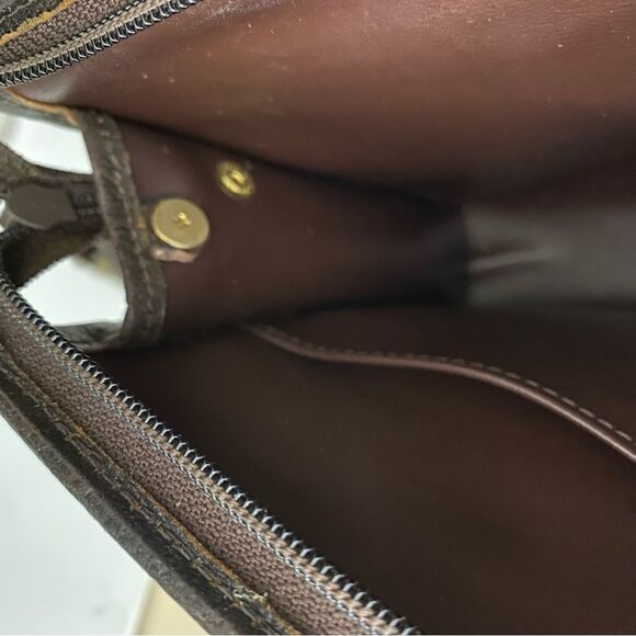 BURBERRYS Nova Check Canvas Leather Clutch/Crossbody - Picture 14 of 17